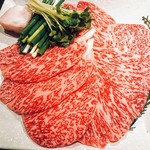 肉処 牛宿 - 焼きしゃぶ