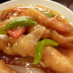 中国郷菜館 大陸風 - 大エビの甘酢ソース