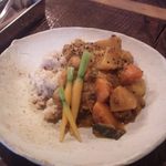 カイラスレストラン - お野菜といちじくのライスカレー