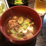 酒蔵 澤正宗 - 山形牛の芋煮