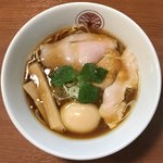 らぁ麺 とうひち - らぁ麺とうひち　鶏醤油らぁ麺850円＋味玉100円