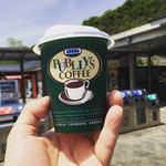 権現湖パーキングエリア上り線 スナックコーナー・フードコート - ドリンク写真:コクと香りは確かにありますよー、でも甘過ぎでーす