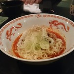 弦や - 汁なし担担麺