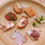 ラ グリーリア - 前菜盛り合わせ