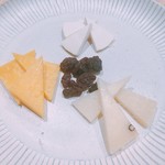 ラ グリーリア - イタリア産チーズの盛り合わせ