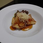 創作割烹 潮乃美 - カレイの唐揚げ餡掛けです！