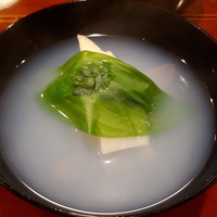 津の守坂 小柴 - 蛤しんじょう椀