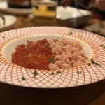 Little Napoli noov - ズワイガニとイクラで埋もれたパスタ