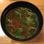 鰻はし本 - 赤出汁