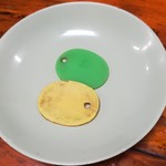 大番 - 酒勘定プレート