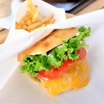 Shinshu Gurume Nojo - 参考：他店のハンバーガー