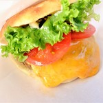 Shinshu Gurume Nojo - 参考：他店のハンバーガー