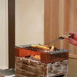 ぎをん 福志 - カウンター前のライブ感('18.2月下旬)