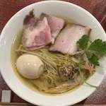 麦と麺助 - 味玉イリコそば ¥950