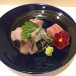 ランチ：お造り。