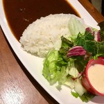 むさしの森珈琲 - 牛すじカレー 税別1,030円