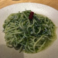 魚工房 としまや - しらすとあおさの和風ペペロンチーノ