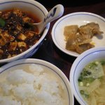 陳麻婆豆腐 - 麻婆豆腐セット
