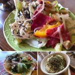 ブロンコビリー - サラダバー＆ふりかけご飯