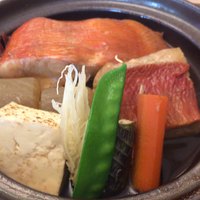 赤坂 ひかわ - 金目鯛煮付け膳
