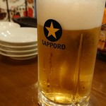 香香飯店 - 生ビール