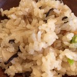 そば処 上代 - 炊き込みご飯