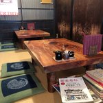 そば処 上代 - 店内