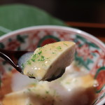 杦 - 自家製おぼろ豆腐、柚子