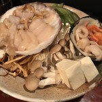 多満喜 - ２月 鍋は貝しゃぶ(^O^)