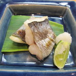 日本橋橘町　都寿司 - えぼ鯛の塩焼き
