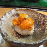 日本橋橘町　都寿司 - 馬糞雲丹