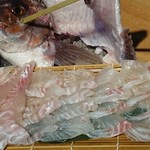 釣船茶屋 ざうお - 鯛刺身