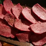 炭の家 - (コース)牛タン塩(ランク忘れ)