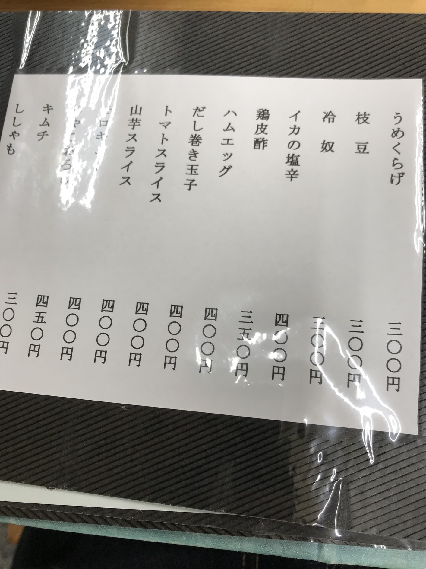 メニュー写真 : 【移転】居酒屋ひらけごま - 善通寺/焼き鳥 | 食べログ