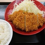 Katsuya - ダブルロースカツ定食 感謝価格790円