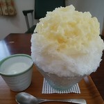 埜庵 - Wパイナップル1070円*2018.05