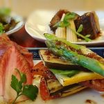 明治座 - 旬野菜のサラダバルサミコドレッシング