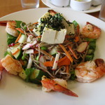 The Mermaid Bar - シュリンプ・ソバ・サラダ