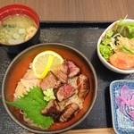 -SAKURA- - 神戸牛ステーキ丼6,800円