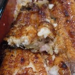 うなぎ 魚政 - 厚み