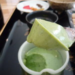 久次郎 - よもぎプリン