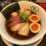 らーめん 鶏喰 - 綺麗な盛り付け！