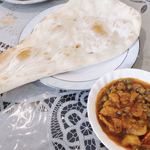 Pakistan Indian Restaurant Taj - Aセットの「ベジタブルカレー」