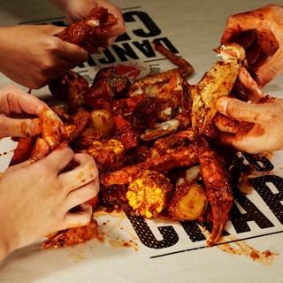 カニのランチコース 3 500 税込み ダンシング クラブ 東京 Dancing Crab 新宿 シーフード 食べログ