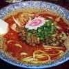 自家製麺 魚担々麺・陳麻婆豆腐　"dan dan noodles"
