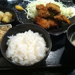 Biniku Shubou Senkyu - レバカツ定食