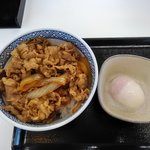 吉野家 - 牛丼（並）＆半熟玉子