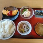 盛岡月が丘食堂 - 朝食セット（４００円）