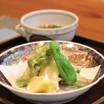 Tamagawa Yanagiya - サービスランチ（揚げ物）