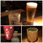 大どころ - ◆「ビール」「ハイボール」「芋焼酎」「一白水成（日本酒）」などを頂きました。
